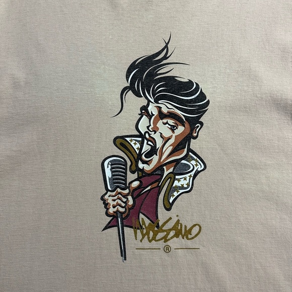 Vintage Mossimo Elvis T-shirt Large - Picture 4 of 4
